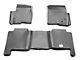 Weathertech DigitalFit Front and Rear Floor Liners; Black (04-08 F-150 SuperCrew)