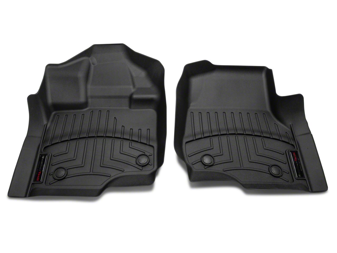 Weathertech F 150 Digitalfit Front And Rear Floor Liners Black T541236 15 24 F 150 Supercrew 6464