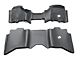 Weathertech DigitalFit Front Over the Hump and Rear Floor Liners; Black (09-18 RAM 1500 Crew Cab; 12-18 Regular Cab, Quad Cab)