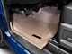 Weathertech DigitalFit Front Over the Hump and Rear Floor Liners; Tan (14-18 Silverado 1500 Double Cab)