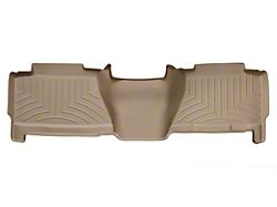 Weathertech DigitalFit Rear Floor Liner; Tan (04-06 Silverado 1500 Crew Cab)