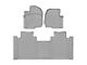 Weathertech Front and Rear Floor Liner HP; Gray (15-24 F-150 SuperCab w/ Front Bench Seats)