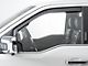 Weathertech Side Window Deflectors; Front; Dark Smoke (21-24 F-150)