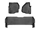 Weathertech DigitalFit Front and Rear Floor Liners; Black (2012 F-250 Super Duty SuperCrew w/ Factory Dead Pedal & Floor Shifter; 13-16 F-250 Super Duty SuperCrew w/ Floor Shifter)