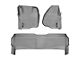 Weathertech DigitalFit Front and Rear Floor Liners; Gray (11-12 F-250 Super Duty SuperCrew w/o Factory Dead Pedal & Floor Shifter)