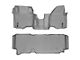 Weathertech DigitalFit Front Over the Hump and Rear Floor Liners; Gray (11-12 F-250 Super Duty SuperCab)