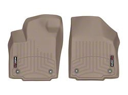 Weathertech DigitalFit Front Over the Hump Floor Liner; Tan (23-25 F-250 Super Duty w/ Front Bench Seat)