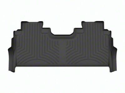 Weathertech DigitalFit Rear Floor Liners; Black (23-24 F-250 SuperCrew w/ Front Bucket Seats & Rear Underseat Storage)