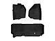 Weathertech Front and Rear Floor Liner HP; Black (12-16 F-250 SuperCab w/ Raised Forward-Left Corner & w/o Floor Shifter)