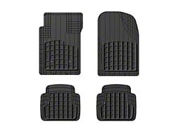 Weathertech Heavy Duty Trim-To-Fit Front and Rear Floor Mats; Black (Universal; Some Adaptation May Be Required)