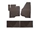 Weathertech All-Weather Front and Rear Rubber Floor Mats; Cocoa (11-16 F-350 Super Duty SuperCrew)