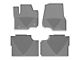 Weathertech All-Weather Front and Rear Rubber Floor Mats; Gray (17-24 F-350 Super Duty SuperCrew)