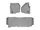 Weathertech DigitalFit Front and Rear Floor Liners; Gray (2012 F-350 Super Duty SuperCab w/ Factory Dead Pedal & w/o Floor Shifter; 13-16 F-350 Super Duty SuperCab w/o Floor Shifter)