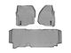 Weathertech DigitalFit Front and Rear Floor Liners; Gray (2012 F-350 Super Duty SuperCab w/ Factory Dead Pedal & Floor Shifter; 13-16 F-350 Super Duty SuperCab w/ Floor Shifter)