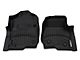 Weathertech DigitalFit Front Floor Liners; Black (17-24 F-350 Super Duty SuperCab, SuperCrew)