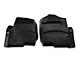 Weathertech DigitalFit Front Floor Liners; Black (17-24 F-350 Super Duty SuperCab, SuperCrew)