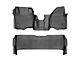 Weathertech DigitalFit Front Over the Hump and Rear Floor Liners; Black (11-12 F-350 Super Duty SuperCrew)