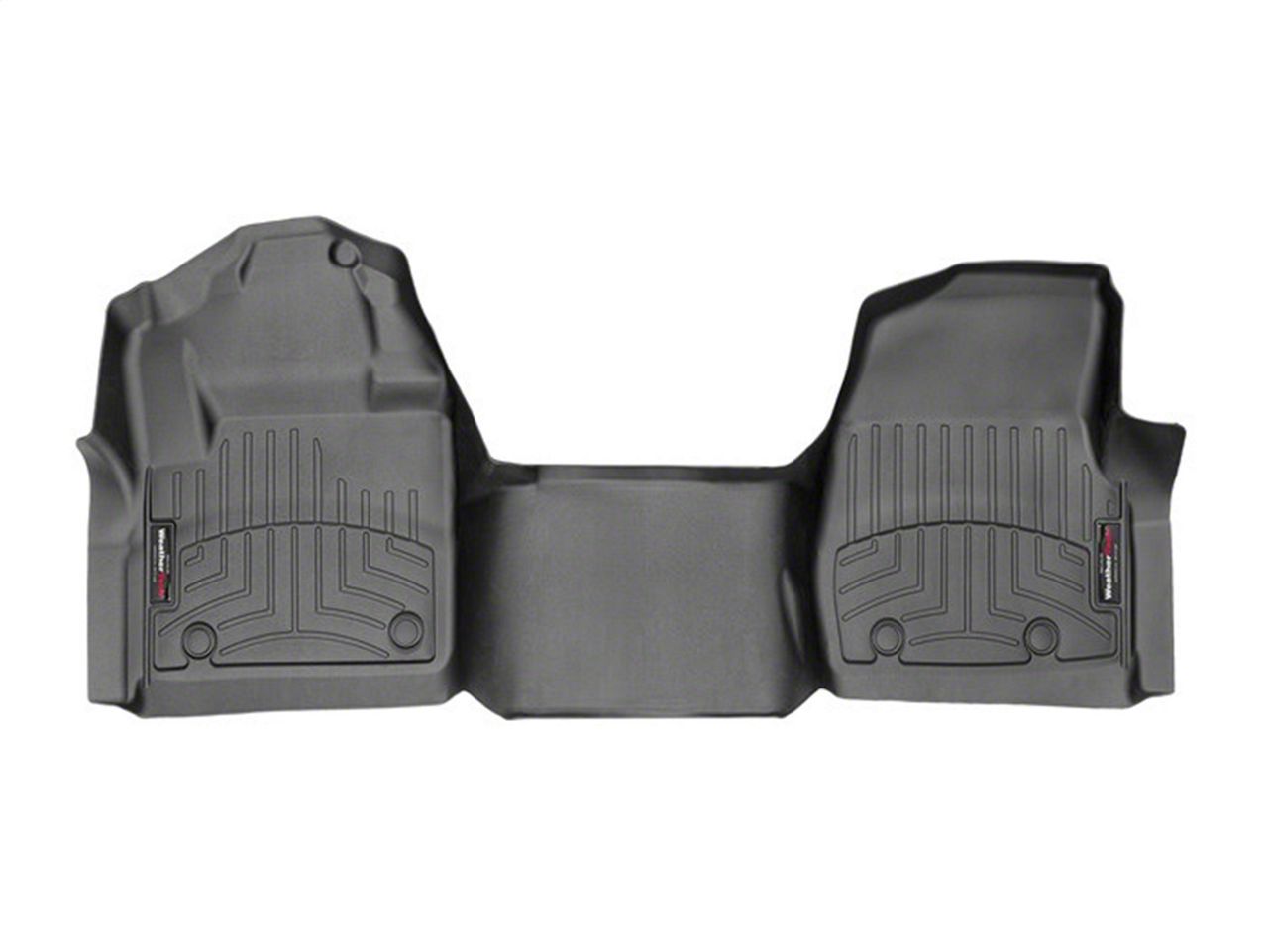 Weathertech F 350 Super Duty Digitalfit Front Over The Hump Floor Liner Black 4410281 17 22 F 3727