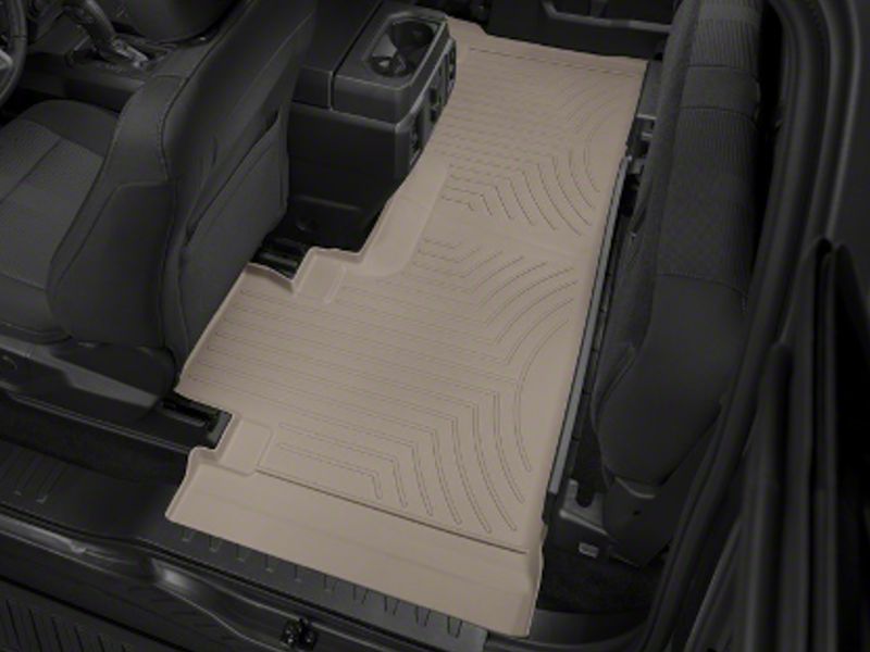 Weathertech F 350 Super Duty Digitalfit Rear Floor Liner Tan 456973 23 24 F 350 Super Duty 7247