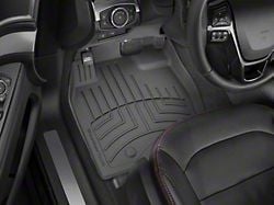 Weathertech Front Floor Liner HP; Black (2012 F-350 Super Duty SuperCab, SuperCrew w/ Factory Dead Pedal & w/o Floor Shifter; 13-16 F-350 Super Duty SuperCab, SuperCrew w/o Floor Shifter)