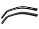 Weathertech Side Window Deflectors; Front; Dark Smoke (11-16 F-350 Super Duty)