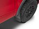 Weathertech No-Drill Mud Flaps; Front and Rear; Black (04-08 Styleside F-150)