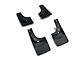 Weathertech No-Drill Mud Flaps; Front and Rear; Black (04-08 Styleside F-150)