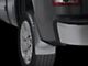 Weathertech No-Drill Mud Flaps; Front and Rear; Black (07-13 Sierra 1500 w/o Fender Flares)