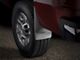 Weathertech No-Drill Mud Flaps; Rear; Black (14-18 Sierra 1500 w/o Fender Flares)