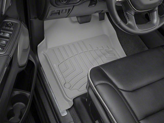 Weathertech Front Floor Liner HP; Gray (19-24 RAM 1500)