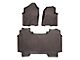 Weathertech DigitalFit Front and Rear Floor Liners; Cocoa (19-24 RAM 1500 Crew Cab w/o Rear Underseat Storage)