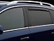 Weathertech Side Window Deflectors; Rear; Dark Smoke (19-24 RAM 1500 Crew Cab)