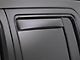 Weathertech Side Window Deflectors; Rear; Dark Smoke (98-01 RAM 1500 Quad Cab)