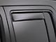 Weathertech Side Window Deflectors; Rear; Dark Smoke (95-01 RAM 1500 Club Cab)