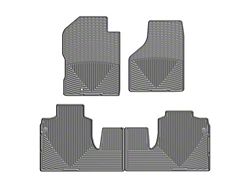 Weathertech All-Weather Front and Rear Rubber Floor Mats; Gray (06-11 RAM 2500 Mega Cab)