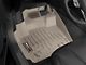 Weathertech DigitalFit Front Over the Hump and Rear Floor Liners; Tan (12-18 RAM 2500 Mega Cab w/ Driver & Passenger Side Floor Hooks)