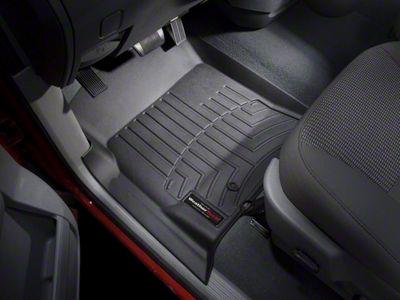 Weathertech DigitalFit Front Floor Liners; Black (03-09 2WD RAM 2500 w/ Automatic Transmission)