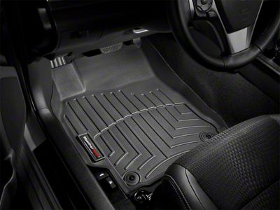 Weathertech DigitalFit Front Floor Liners; Black (10-12 RAM 2500 Crew Cab, Mega Cab)