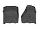 Weathertech Front Floor Liner HP; Black (12-18 RAM 2500 Crew Cab, Mega Cab)