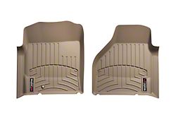 Weathertech DigitalFit Front Floor Liners; Tan (03-09 4WD RAM 2500 w/ Automatic Transmission)