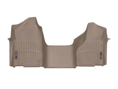 Weathertech DigitalFit Front Over the Hump Floor Liners; Tan (19-24 RAM 2500 Regular Cab)