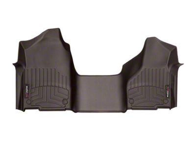 Weathertech DigitalFit Front Over the Hump Floor Liners; Cocoa (19-24 RAM 2500 Regular Cab)