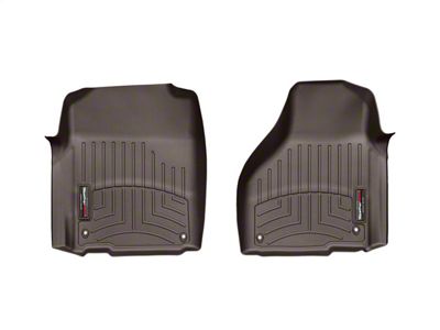 Weathertech DigitalFit Front Floor Liners; Cocoa (12-18 RAM 2500 Regular Cab)