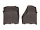 Weathertech Front Floor Liner HP; Cocoa (12-18 RAM 2500 Crew Cab, Mega Cab)