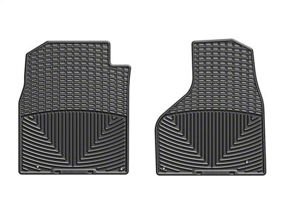 Weathertech All-Weather Front Rubber Floor Mats; Black (12-18 RAM 2500)