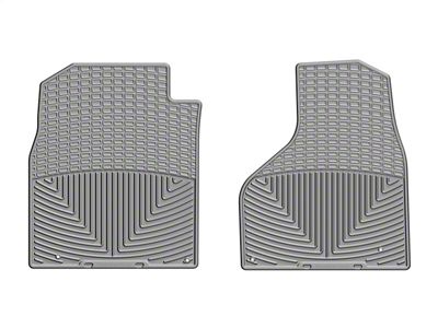 Weathertech All-Weather Front Rubber Floor Mats; Gray (12-18 RAM 2500)