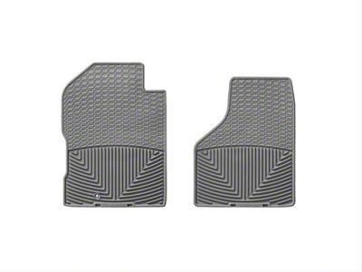 Weathertech All-Weather Front Rubber Floor Mats; Gray (03-12 RAM 2500)