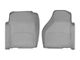 Weathertech Front Floor Liner HP; Gray (12-18 RAM 2500 Regular Cab)