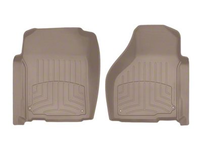 Weathertech Front Floor Liner HP; Tan (12-18 RAM 2500 Regular Cab)