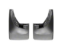 Weathertech No-Drill Mud Flaps; Front; Black (06-09 RAM 2500)